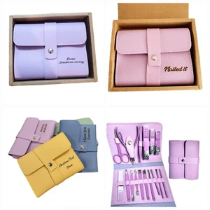 Juego de manicura de 16 cortadoras de uñas de acero inoxidable para uñas de pies y uñas - Imagen 1 de 14