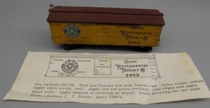 Vtg HO Pabst Union Refrigerator Transit Train 9902 Reefer Hand Built Wood Kit - Picture 1 of 19