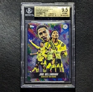 2022 Topps Jude Bellingham Curated Jude Bellingham Celebrations BGS 9.5 GEM MINT - Bild 1 von 2