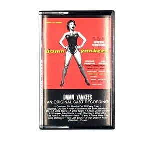 DAMN YANKEES Original Cast Recording Cassette Tape 1981 Reissue GWEN VERDON Rare - Picture 1 of 5