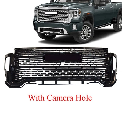 Grill For 2020 2021 22 23 GMC Sierra 2500 HD 3500 HD Denali Front Bumper Grille - Изображение 1 из 4
