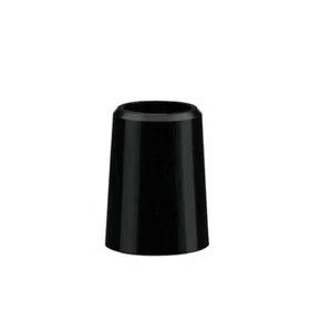 Golf Ferrules  Non Collared .370-.545 1 inch Black 50 pcs * IRON* - Picture 1 of 4