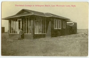 Casa de campo amueblada Last Mountain Lake Saskatchewan Canadá Arlington Beach c1908 - Imagen 1 de 1