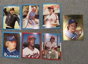 Random Topps 1982 Baseball Stickers. Pirates Mike Schmidt George Brett - Picture 1 of 5