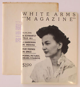 Rare 1974 WHITE ARMS MAGAZINE #2 Counter Culture literature art poetry magazine