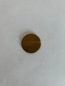 GETTONE TELEFONICO ANNO 1968 SERIE 6809 SENZA LOGO RARA MONETE DA COLLEZIONE - Picture 1 of 2