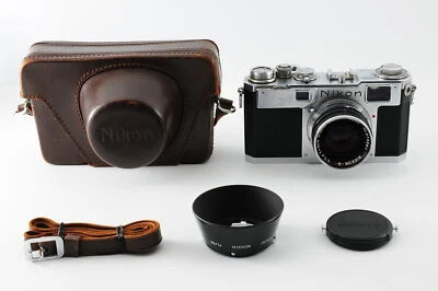 [Near MINT] Nikon S2 Rangefinder Camera + Nikkor S.C 5cm F/1.4 50mm Lens JAPAN - Image 1 of 4