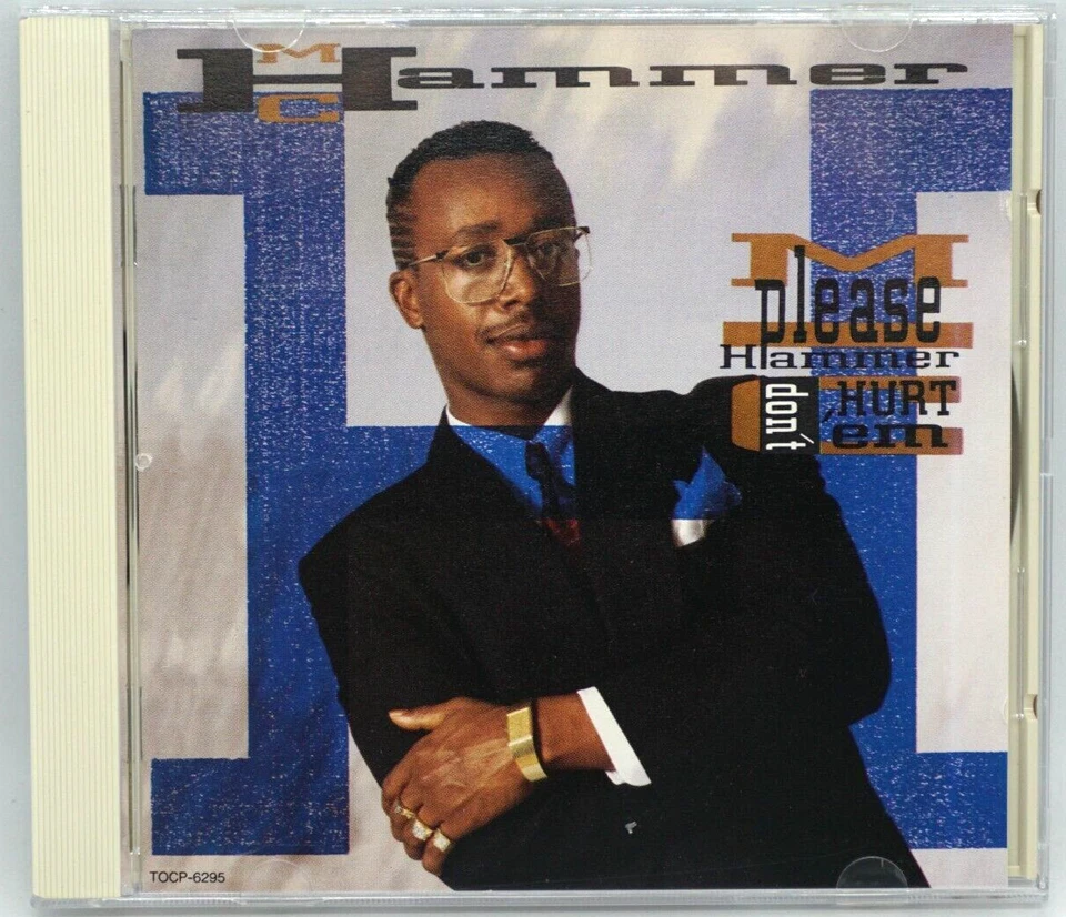 MC Hammer : Please Hammer Don't Hurt 'Em CD Album  (Japan 1990 Press) No OBI HTF - Image 1 of 3
