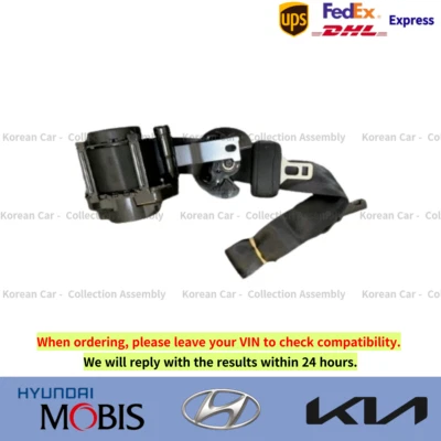 Conjunto de cinturón de seguridad delantero izquierdo genuino 88810D9000WK para Kia Sportage 2016-2021 Foto 1 de 4