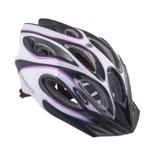 AUTHOR Fahrradhelm Skiff Größe M 52cm-58cm Insektenschutz Dial-Fit weiß pink - Bild 1 von 2