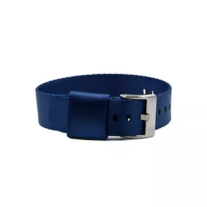 Watch Strap Nylon in Blue by Jelsdal - 20 mm - Replacement Band - Picture 1 of 3