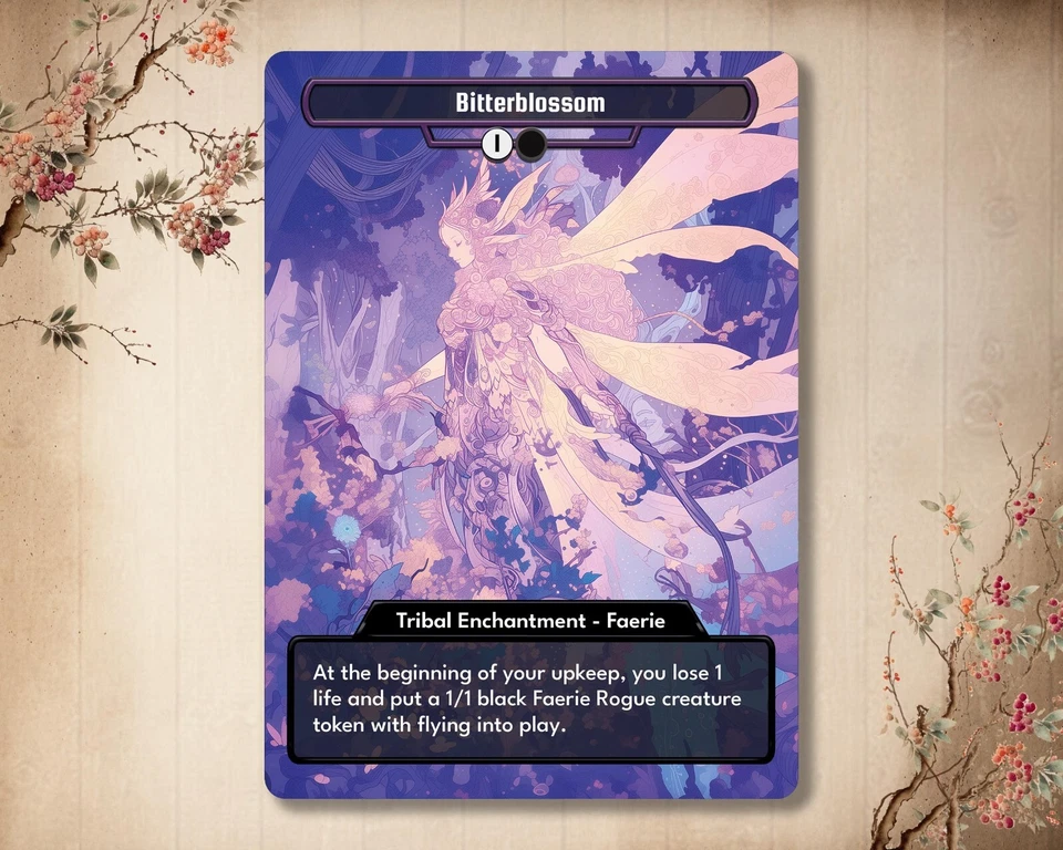 Bitterblossom #1 - High Quality Custom Card [ Alternative Custom Art ] - Imagen 1 de 1