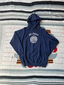 Vintage 60's/70's University of Michigan Hoodie Size L - Afbeelding 1 van 4