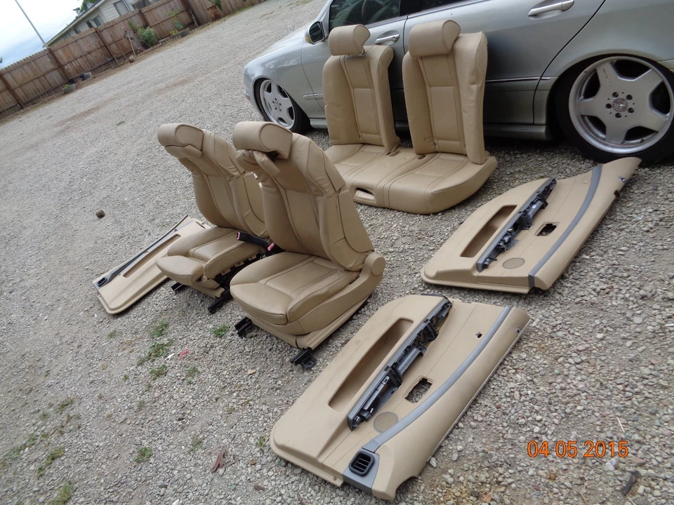 BMW E65 E66 HEATED SEAT COMFORT DOOR PANEL745Li 760Li 745 750Li 750i 745i 745Li - Image 1 of 1