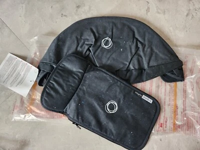 Brand New Bugaboo Buffalo Denim Extandable Sun Canopy & Apron Fabric Set  - Image 1 of 3