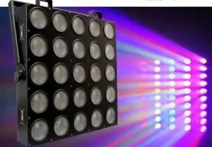 led matrix light 25x10W RGBW LED DMX Blinder 5x5 panel beam Stage Lighting - Picture 1 of 7