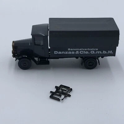 Roskopf Nostalgie Miniaturmodelle Mercedes L5 Mit Plane 1931 1/87 1009 - Image 1 of 4