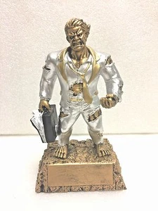 6.75" Monster Hulk Sales Trophy - Free Engraved Plate - Salesperson - Picture 1 of 4