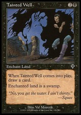 MTG magic cards 4x x4 Light Play, English Tainted Well Invasion