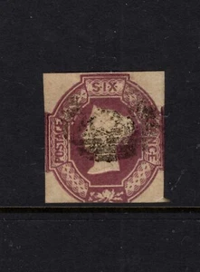 GB VICTORIA 1847 6D MAUVE COUPE EN RELIEF CARRÉ MIEUX SG58-61 - Photo 1/1