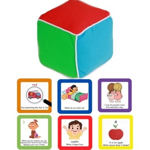 Play & Learn Cube: Roll and Play Game for Toddlers - Picture 1 of 8