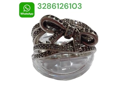  💎 PANDORA  anello fiocco Delicato Sentimenti Anello Argento Misura 52 - Immagine 1 di 4