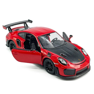 1/36 Porsche 911 GT2 RS Model Toy Car Diecast Toy Vehicle for Boys Kids Gift Red - Изображение 1 из 4