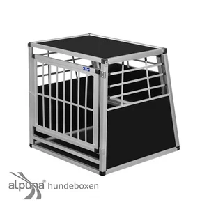 N46 Hundetransportbox Gitterbox Aluminium Transportbox Hundebox Alubox Autobox - Bild 1 von 7