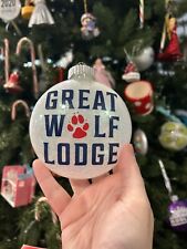 Handmade "Great wolf Lodge" Christmas Ornament!