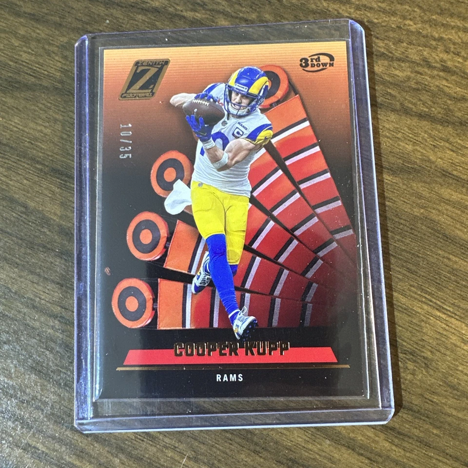 2022 Panini Zenith Base Cooper Kupp Los Angeles Rams Bronze #10/35 - Image 1 of 3