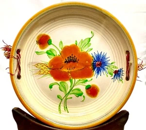 BEAUTY ROSENTHAL KERAMIK "FR" PIATTO/CIOTOLA DECORATIVO 8" DIPINTO A MANO c1936 Excel - Foto 1 di 5