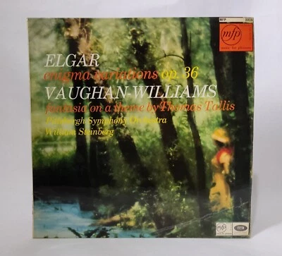 Elgar/Vaughan Williams - Enigma Variations/Fantasia - Music Vinyl Record - Image 1 of 4