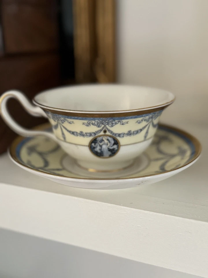 Wedgwood Madeline Peony Tea Cup Saucer - Image 1 of 4
