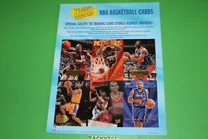 FOGLIO PROMOZIONALE NON TAGLIATO FLEER ULTRA BASKET 1995-96 - Foto 1 di 6