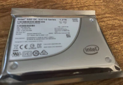 Intel SSD DC S3710 Series 1.2TB 2.5" 7mm SATA 6Gbs SSDSC2BA012T4 - Image 1 of 2
