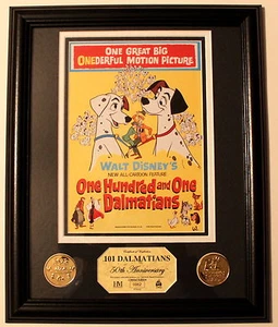 Limited Edition One Hundred and One Dalmatians 50th Anniversary Frame Art - Picture 1 of 5