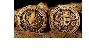 Moneda de finalización de la temporada 10 de Sea of Thieves rara Pirate Perks - Imagen 1 de 6