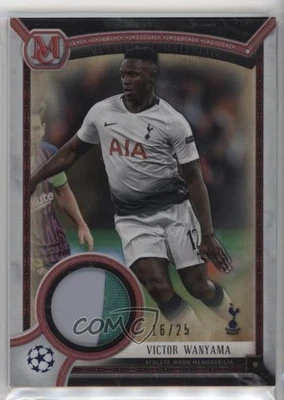 2018-19 Topps Museum Collection UCL Ruby /25 Victor Wanyama #MMSR-VW - Image 1 of 2