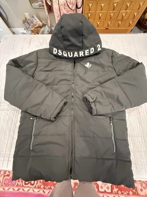 dsquared2 X Canada Goose mens Dark Gray puffer jacket with zipper  size 46/L - Image 1 of 4