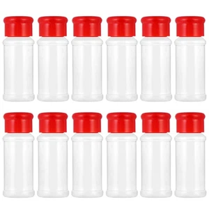 Kunststoff Gewürzflasche Gewürzstreuer Küche Gewürzglas Flaschen - Bild 1 von 10