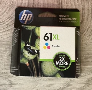 HP 61 XL Tri-Color Ink Cartridge CH564WN  New, Expire 2015 - Picture 1 of 5