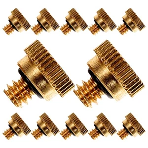 30 Stück Messing Niederdruck Nebeldüsen 0,3 mm Blendengewinde zur Kühlung - Bild 1 von 12