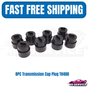8 PC Transmission Cap Plug TH400 C6 E4OD 4R100 - Picture 1 of 2
