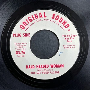 Sot Weed Factor, Bald Headed Woman / Say It Isn't So, 7" 45rpm, Promo, Vinyl NM - Bild 1 von 4