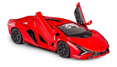 Lamborghini Sian FKP37 Italian Car Model Red Diecast Toy RMZ 1:34-1:39 Scale - Image 1 of 4