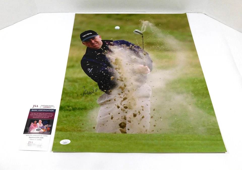 Mark O'Meara Signed 16 x 20 Color Photo PGA Golf JSA Auto AR90643 - Image 1 of 3