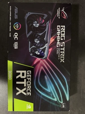 ASUS ROG STRIX GeForce RTX 3080 V2 OC Edition 10GB GDDR6X Graphics Card - image 1 of 4