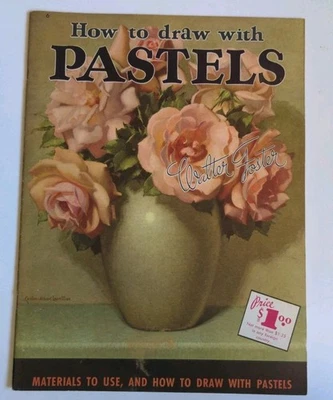 How To Draw With Pastels By Walter Foster Vintage USA - Image 1 of 4