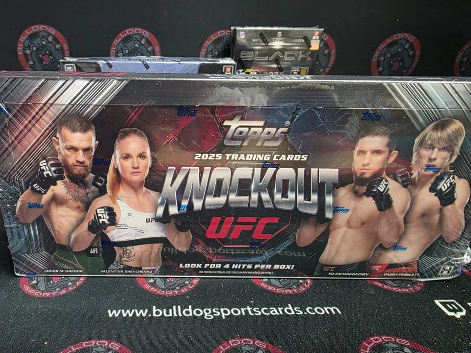 2025 Topps UFC Knockout Factory Sealed Hobby Box - Image 1 of 1