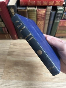 The Black Arrow R L Stevenson Thomas Nelson & Sons Leather Antiquarian Book MW - Imagen 1 de 6